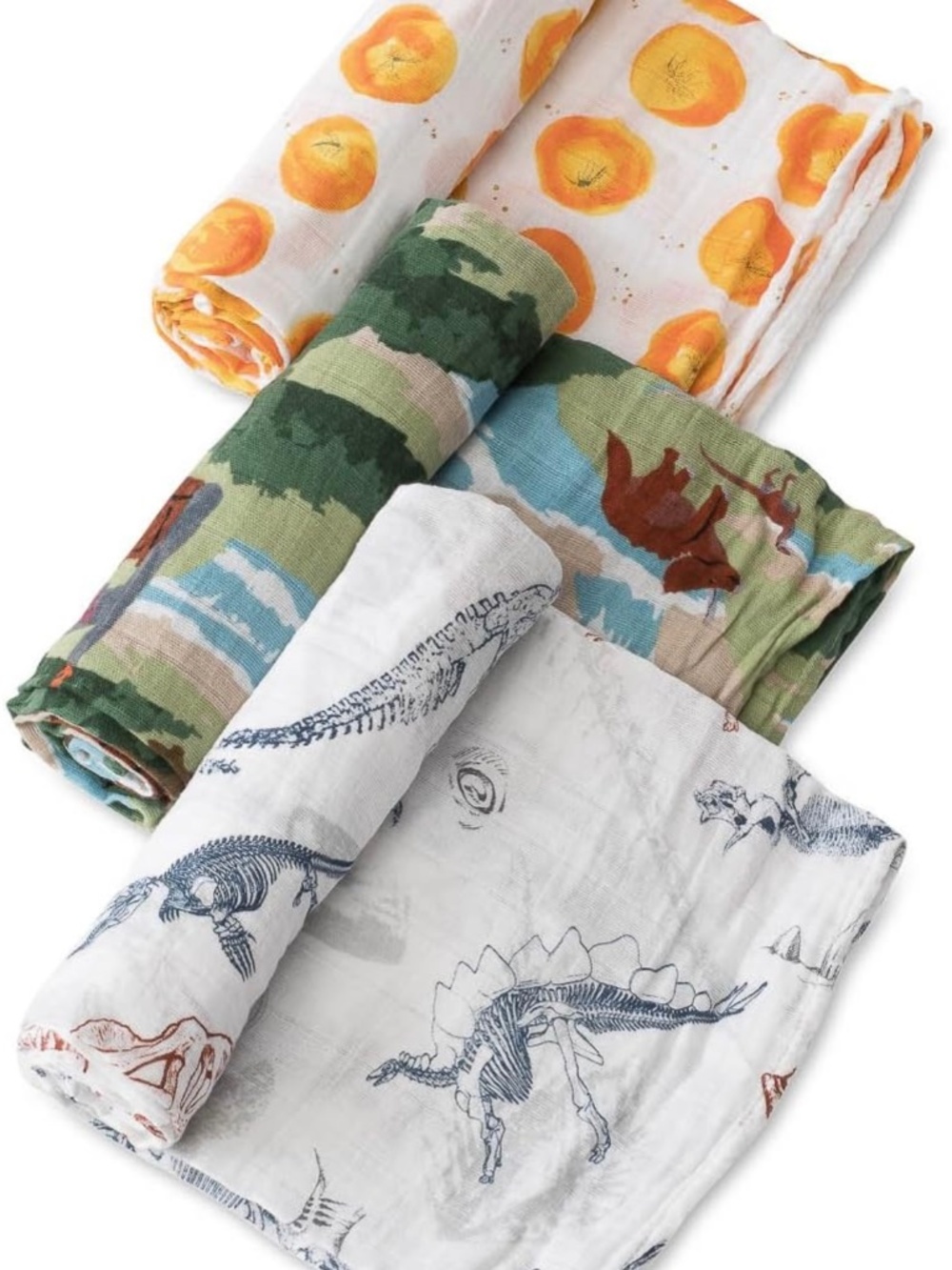 Cotton muslin baby swaddle blankets Jurassic World